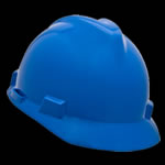 CASCO DE PVC PROTECCION A LA CABEZA